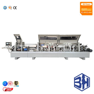 comprar Máquina automática de banda de borde con alimentación y recorte automáticos de banda de borde para el acabado de paneles de madera aerodinámicos online manufacture