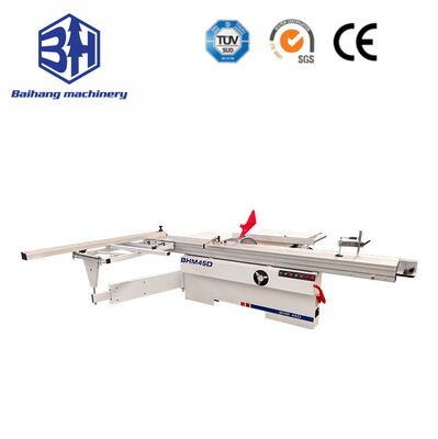 Buy 45D High Precision Customized Sliding Table Saw Sliding Panel Saw Machine online manufacture