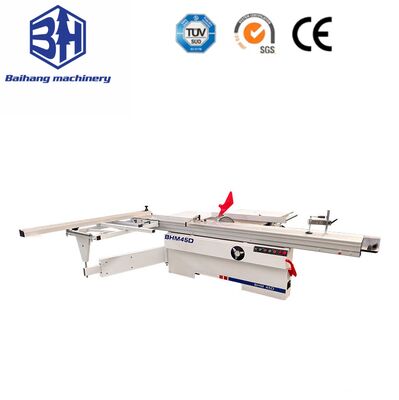 Buy 45D Woodworking Precision Sliding Table Saw with 3200mm Sliding Table 5.5KW Motor Power and CE Certification online manufacture