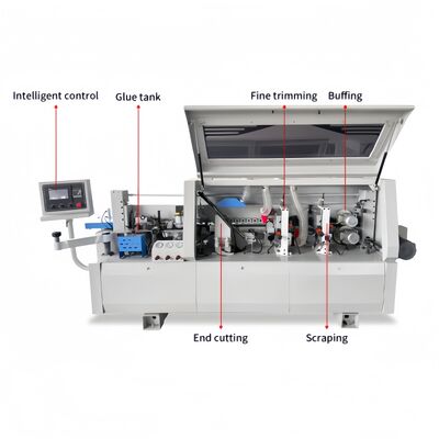 ซื้อ เครื่องบานขอบอัตโนมัติด้วยพลังงาน 7KW การตัดขอบละเอียดและ PLC อัตโนมัติสําหรับการปลูกไม้ online manufacture