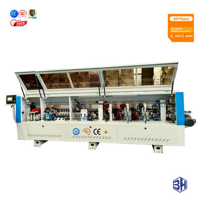 Buy BHM388Y Automatic Edge Banding Machine with 13.5kW Power, 18~24m/min Conveyor Speed for 0.3~3mm Edge Band Thickness online manufacture