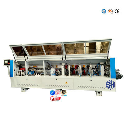 kopen BHM388Y Precision Automatic Edge Banding Machine met pre-freesstation voor 0,3 ~ 3 mm Edge Bands bij 18 ~ 24 m/min snelheid online manufacture