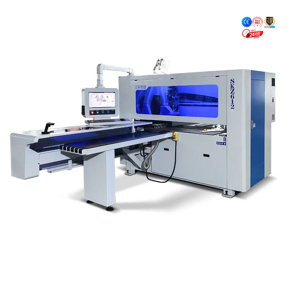 CNC Six-Sided Drilling Machine with Routing for Cabinet Making