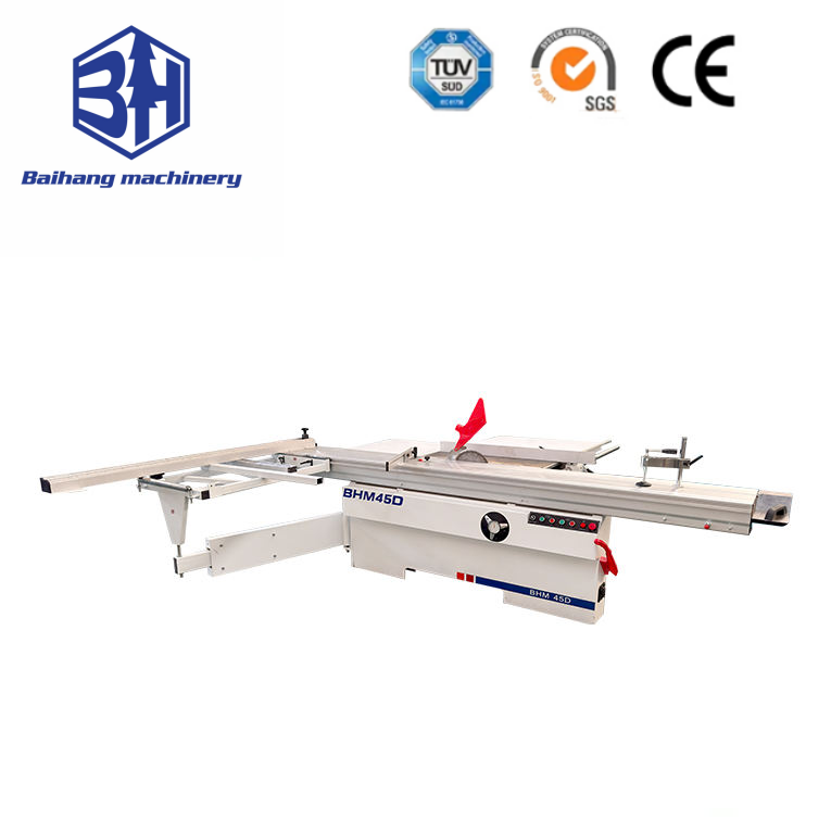 BHM 45D 3200mm Sliding Table Panel Saw for Wood Cutting