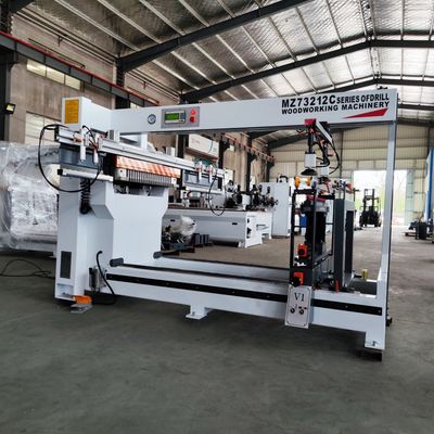 Wood Working Vertical Horizontal Hole Drill Double Row Wood Drilling Machine